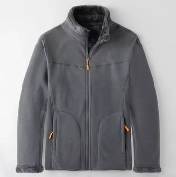 Plush Lined Fleece Regular Fit Jacket