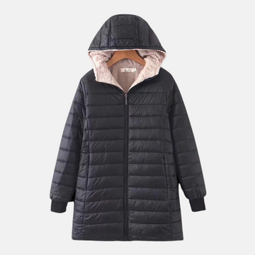 Quilted Insulated Fleece Lined Coat
