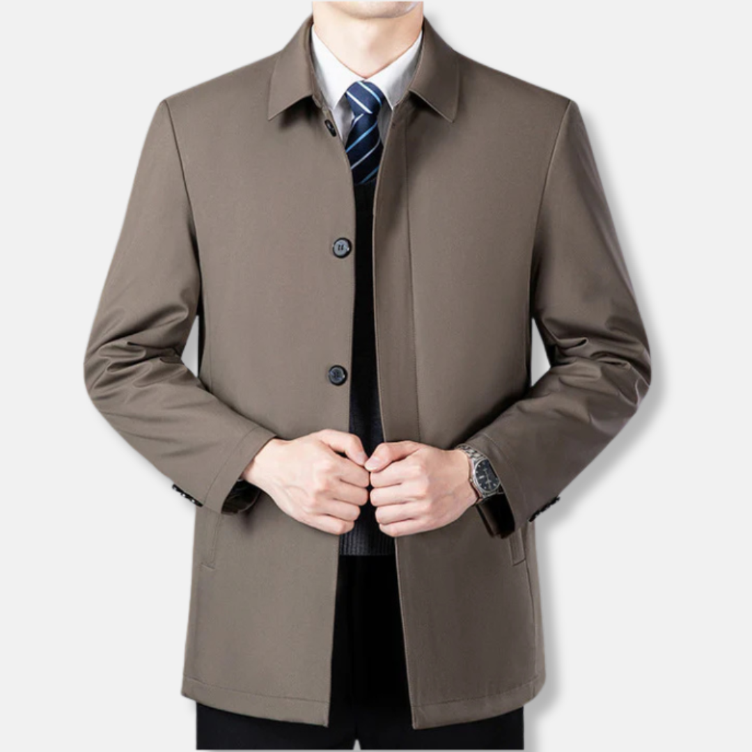 Classic Tailored Fit Wool Blend Blazer
