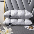 Minimalist Tufted Piped Edge Bed Pillow