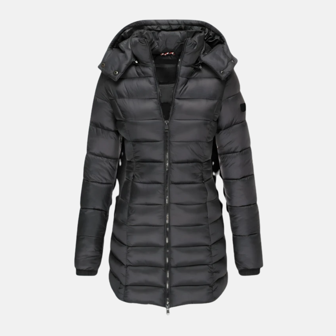 Quilted Insulated Slim Fit Puffer Coat