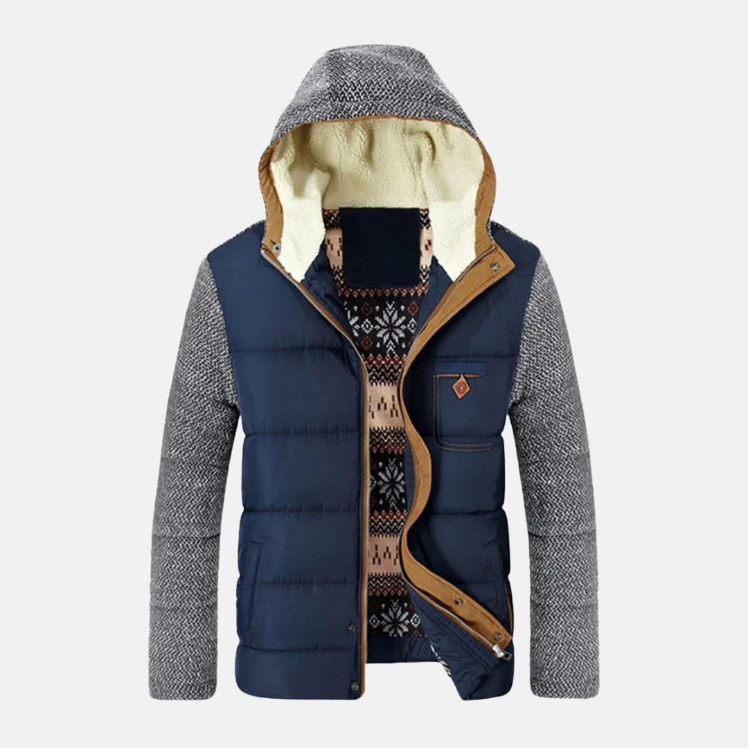 Slim Fit Removable Hood Jacket