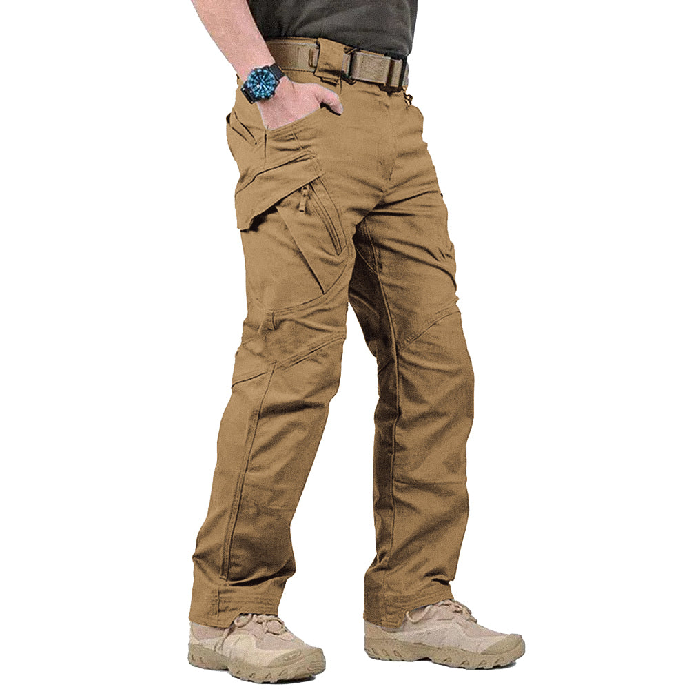 Durable Cotton Relaxed Fit Multiple Pockets Cargo Pants