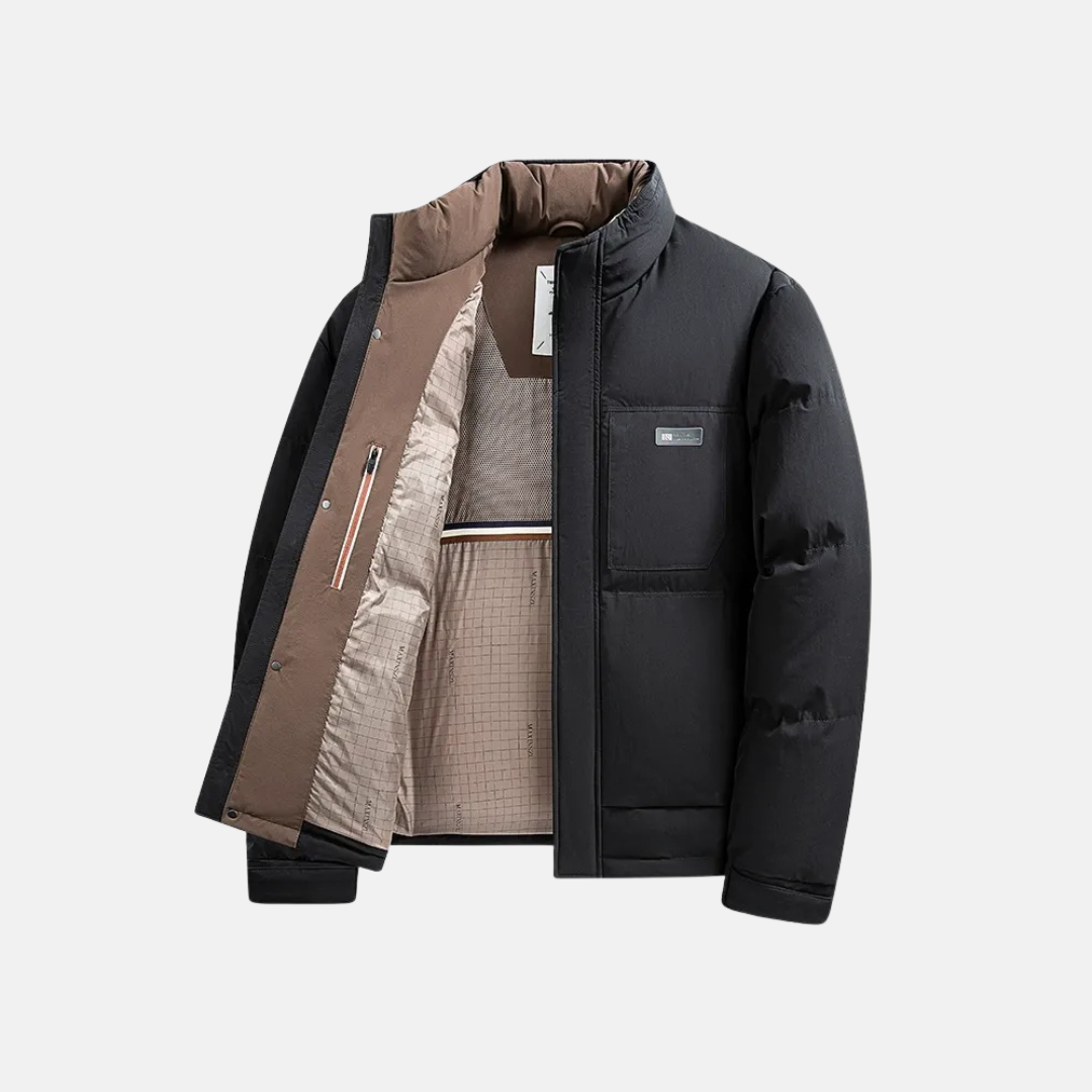 Windproof Insulated Regular Fit Puffer Jacket