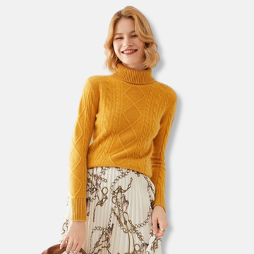 Knit Slim Fit Turtleneck Sweater