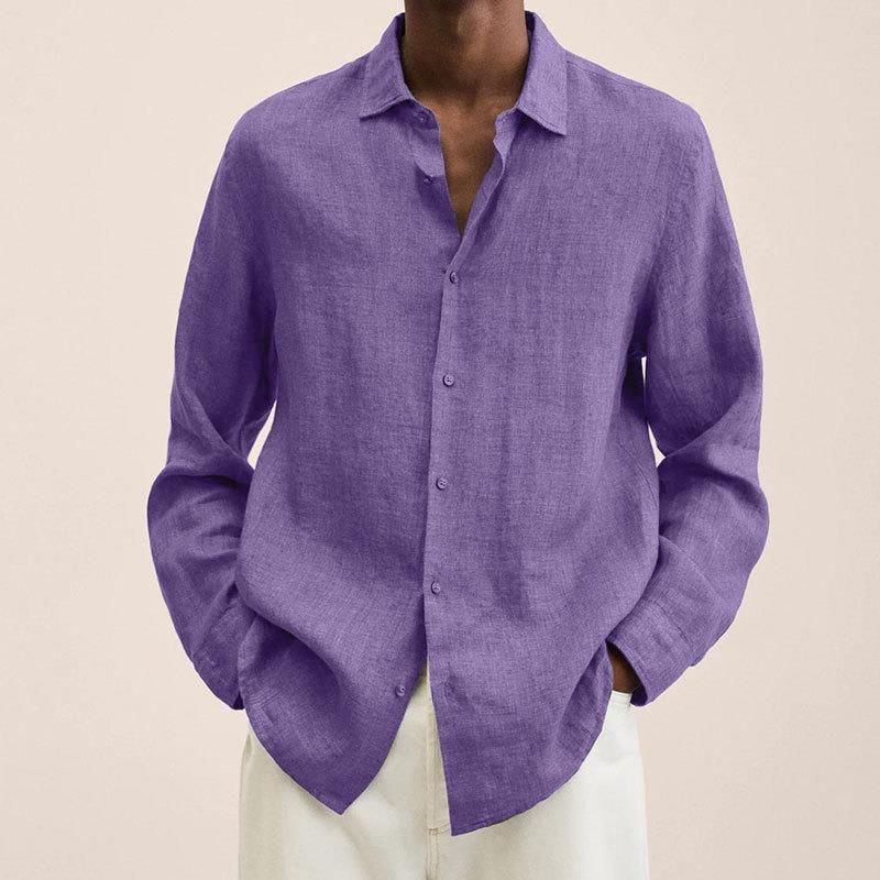Breathable Natural Fibers Relaxed Fit Shirt