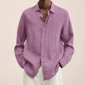 Men's Shirt – Relaxed Fit – Long Sleeves – Natural Fibers – Breathable