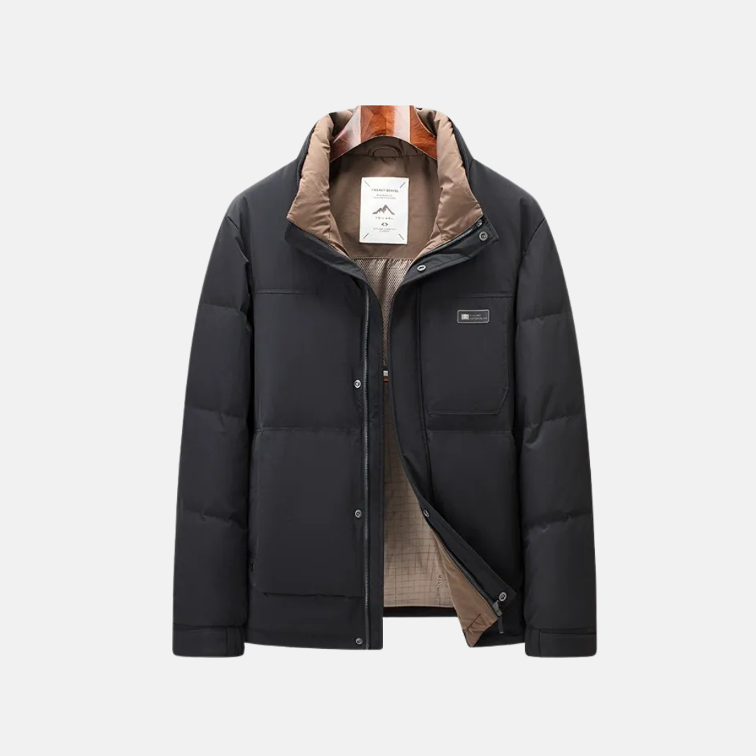 Windproof Insulated Regular Fit Puffer Jacket