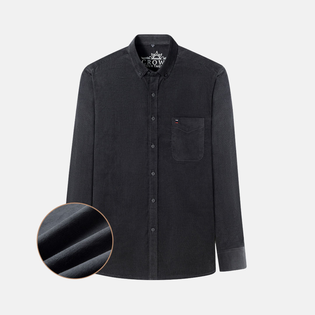 Corduroy Regular Fit Button-Down Shirt