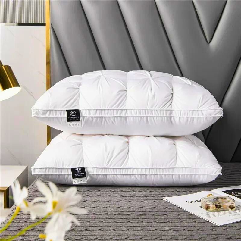 Minimalist Tufted Piped Edge Bed Pillow