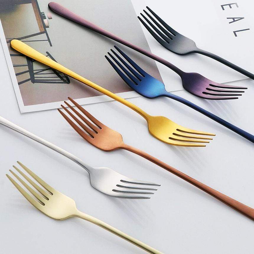 Minimalist Slim Flat Dinner Fork