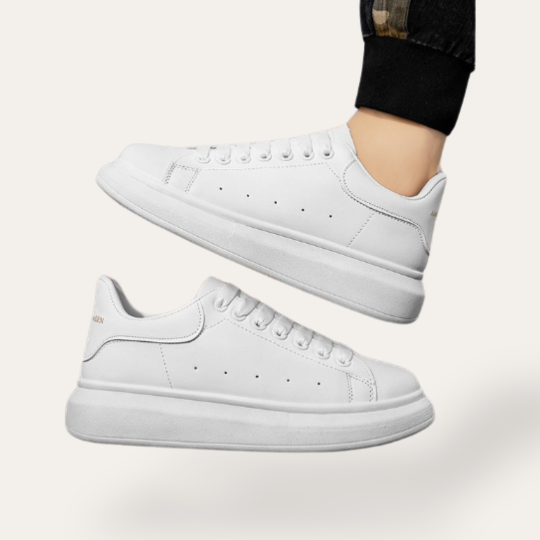 Breathable Perforated Low Profile Sneakers