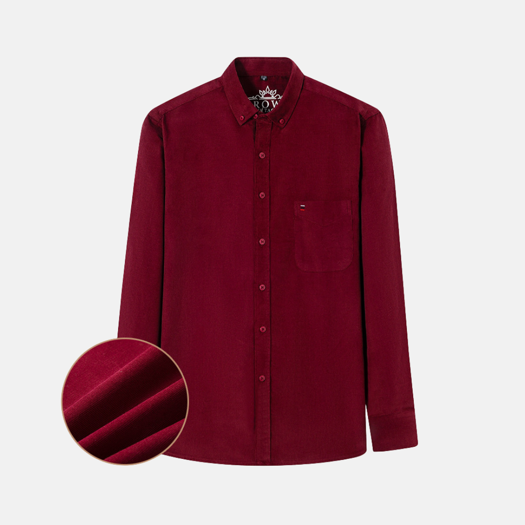 Corduroy Regular Fit Button-Down Shirt
