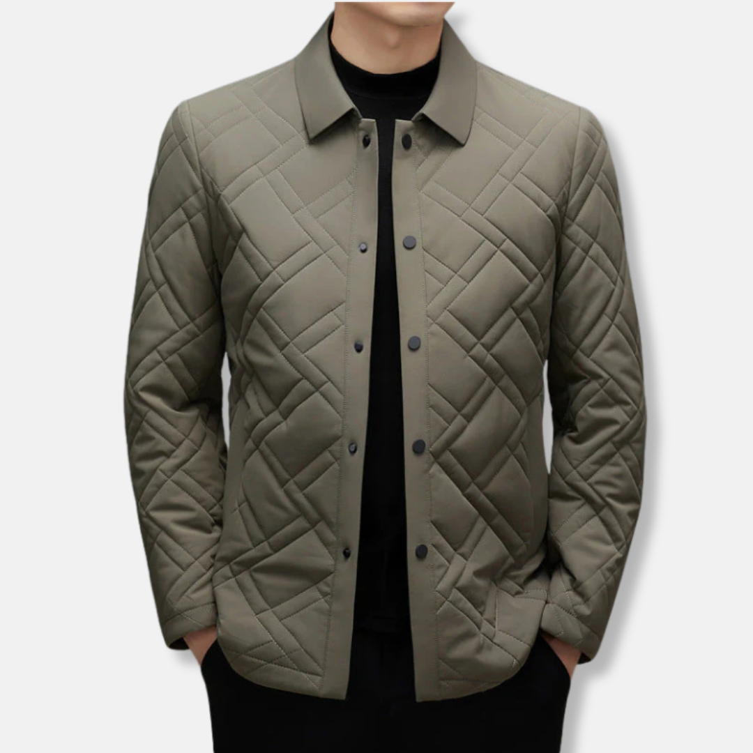 Insulated Tailored Fit Quilted Jacket
