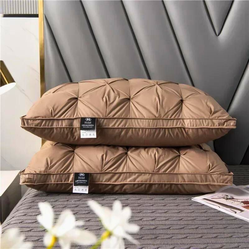 Minimalist Tufted Piped Edge Bed Pillow