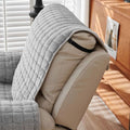 Minimalist Quilted Recliner Cover