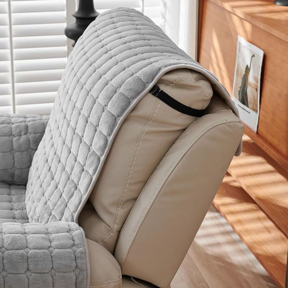 Minimalist Quilted Recliner Cover