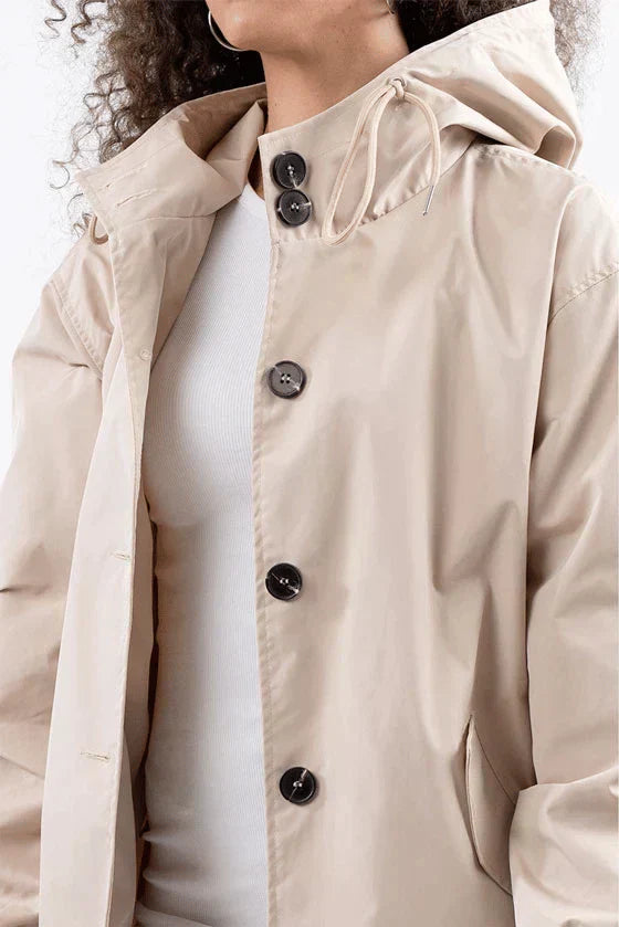 Waterproof Hip Length Rain Jacket