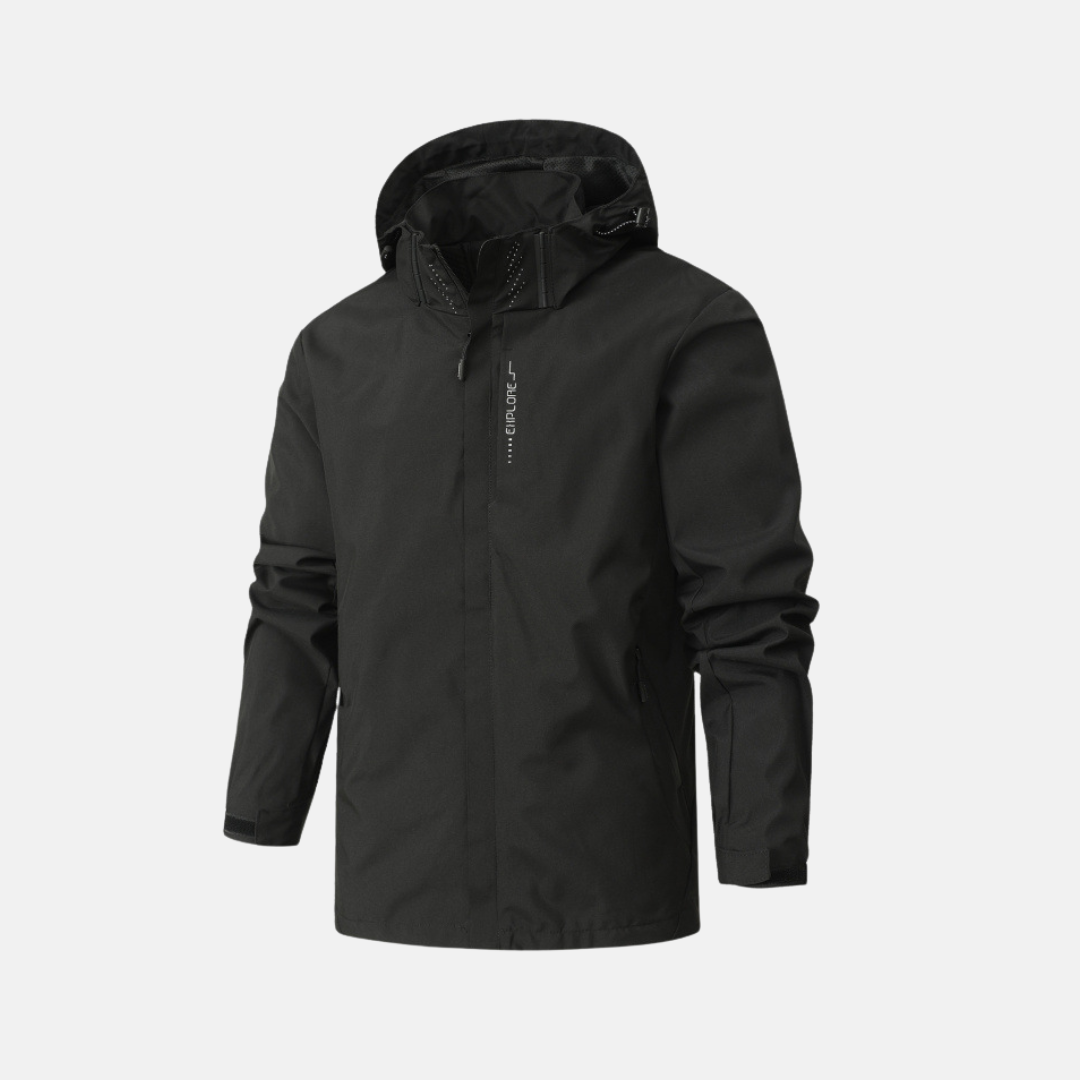 Weather-Resistant Adjustable Regular Fit Jacket