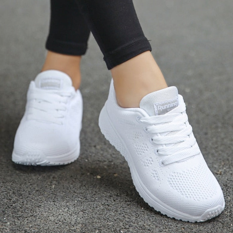 Amelia Orthopedic Walking Shoes | Lace-Up Cushioned Sole Shoes