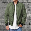 Men's bomber jacket – Regular fit – Lightweight – Ribbed edges – Breathable casual design