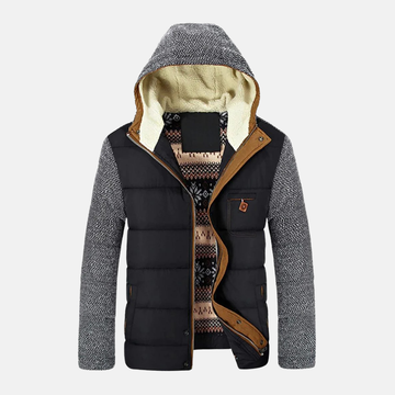Slim Fit Removable Hood Jacket