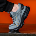 Men's Safety Sneakers – Breathable Mesh – Protected Toe – Shock Absorbing Sole – Lace Rotation System