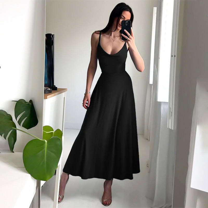 Light Flowy A-line Midi Dress