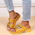 Women's Sandals – Ergonomic Fit – Adjustable Buckles – Breathable Comfort Sole