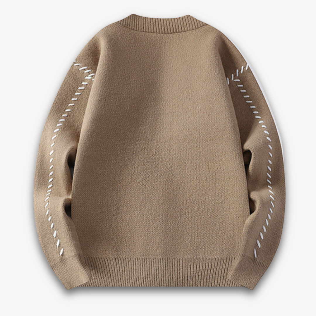 Men's Cardigan – Oversized Fit – Soft Knit – Button Closure – Casual Layering