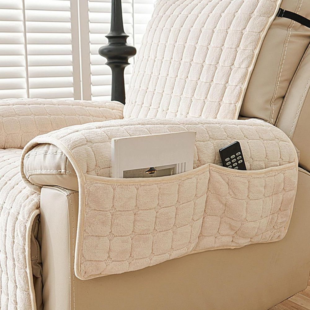 Minimalist Quilted Recliner Cover