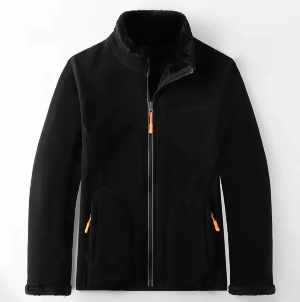 Plush Lined Fleece Regular Fit Jacket