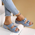 Women's Sandals – Ergonomic Fit – Adjustable Buckles – Breathable Comfort Sole