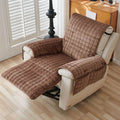 Minimalist Quilted Recliner Cover