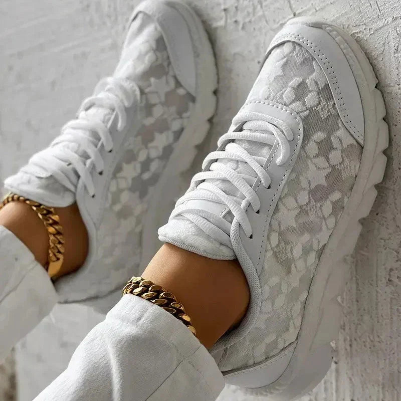 Ergonomic Shock-Absorbing Breathable Mesh Sneakers