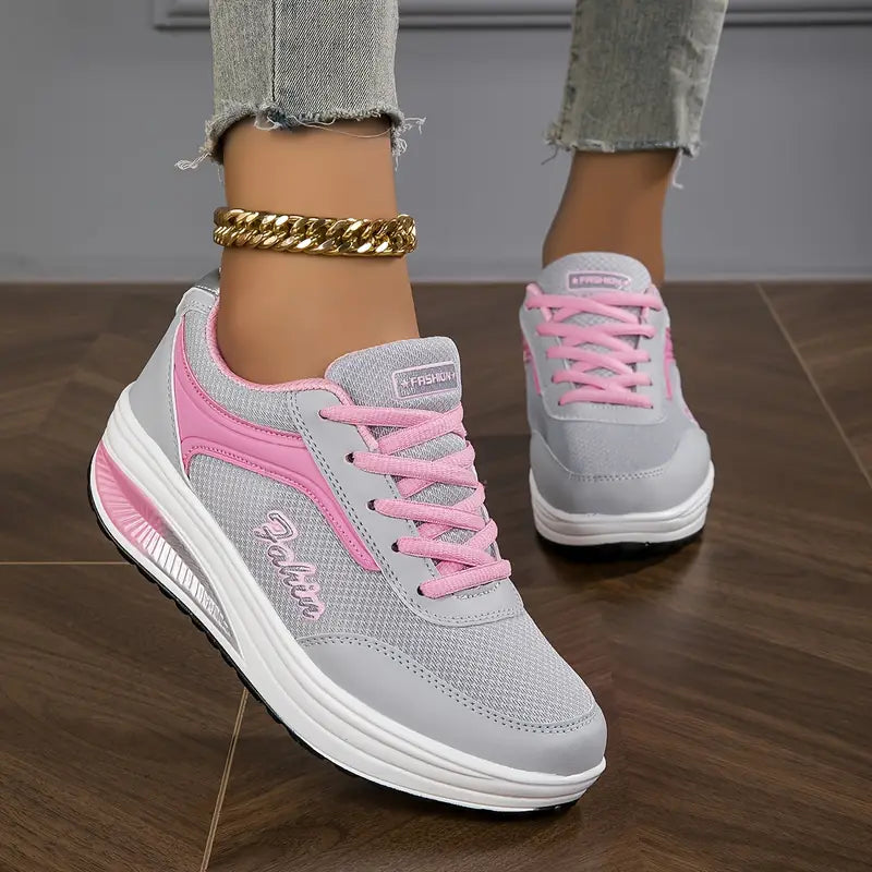 Women's Training Shoes – Low Model – Shock Absorbing Sole – Breathable and Comfortable