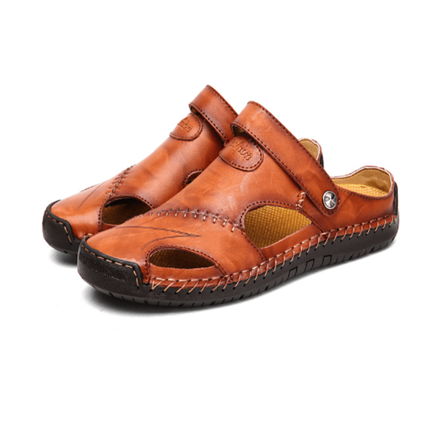 Ergonomic Breathable Cutout Adjustable Strap Sandals
