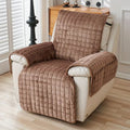 Minimalist Quilted Recliner Cover