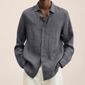 Men's Shirt – Relaxed Fit – Long Sleeves – Natural Fibers – Breathable