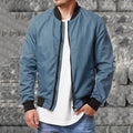 Men's bomber jacket – Regular fit – Lightweight – Ribbed edges – Breathable casual design