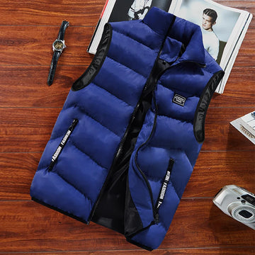 Water-Resistant Quilted Relaxed Fit Vest