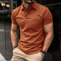 Men's Polo Shirt - Regular Fit - Short Sleeves - With Chest Pocket - Breathable Fabric