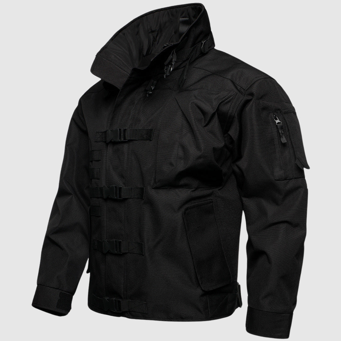 Water-Resistant Adjustable Fit Tactical Jacket