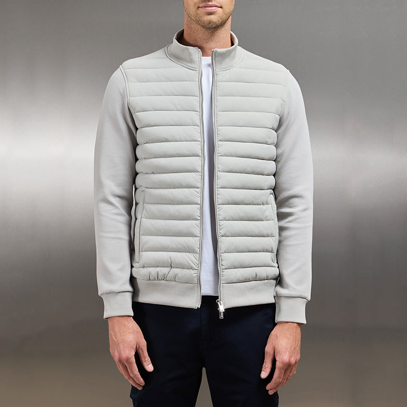 Quilted Insulated Slim Fit Hybrid Jacket