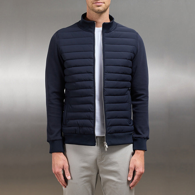 Quilted Insulated Slim Fit Hybrid Jacket