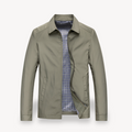 Men's Jacket – Lightweight Design – Tailored Fit – Breathable Material – Zipper Closure – Shirt Collar