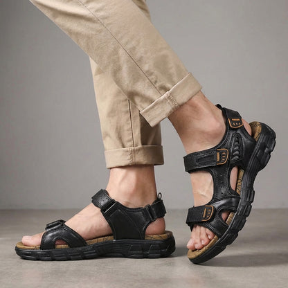 Orthopedic Textured Strap Sandals for Summer Adventures and Coastal Exploration