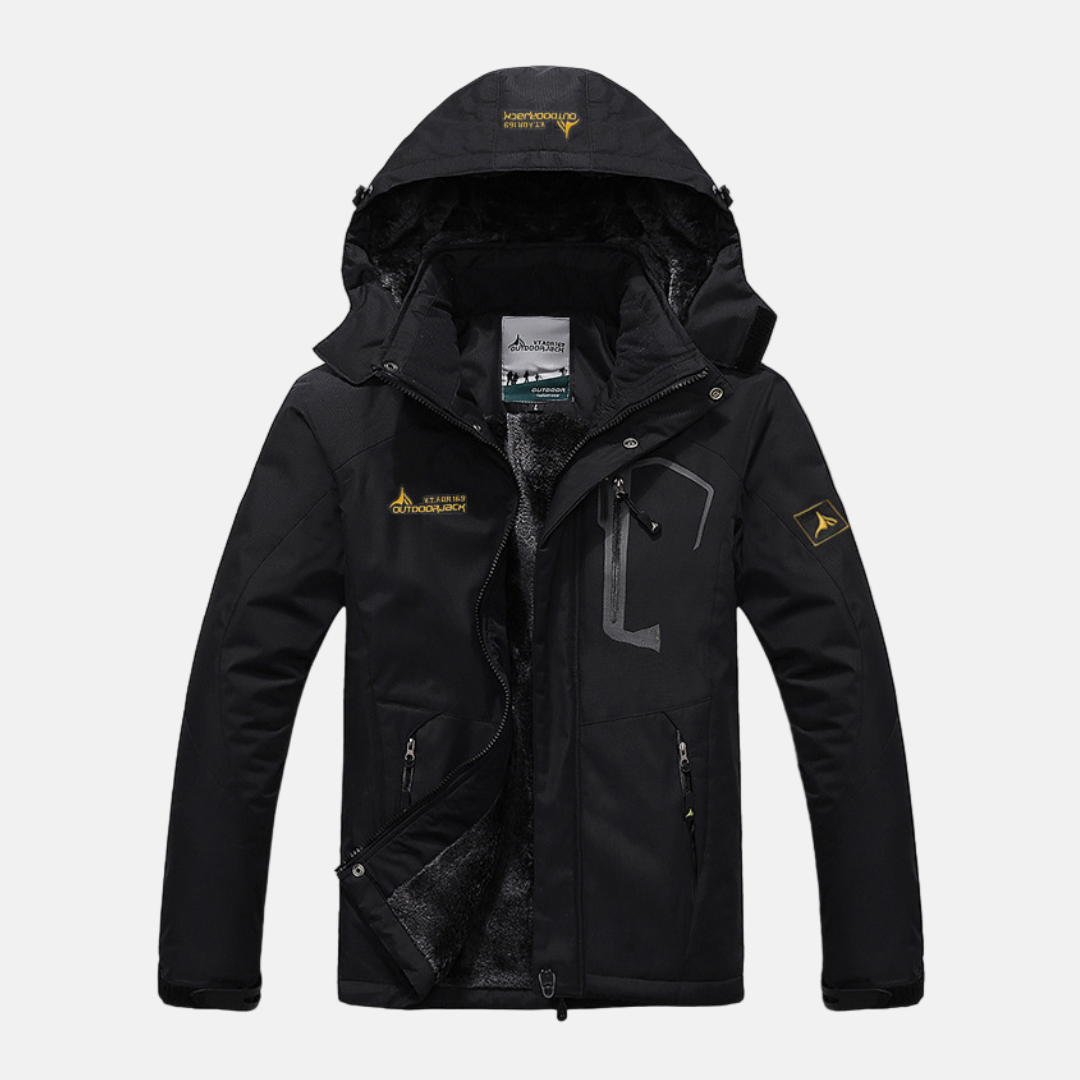Relaxed Fit Woven Shell Hooded Jacket