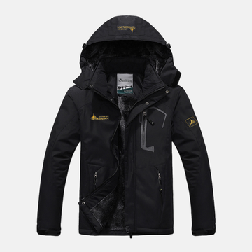 Relaxed Fit Woven Shell Hooded Jacket