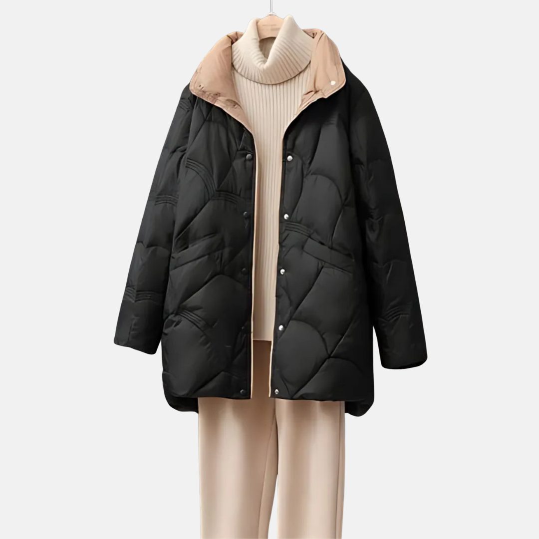 Quilted Synthetic Mid Length Jacket